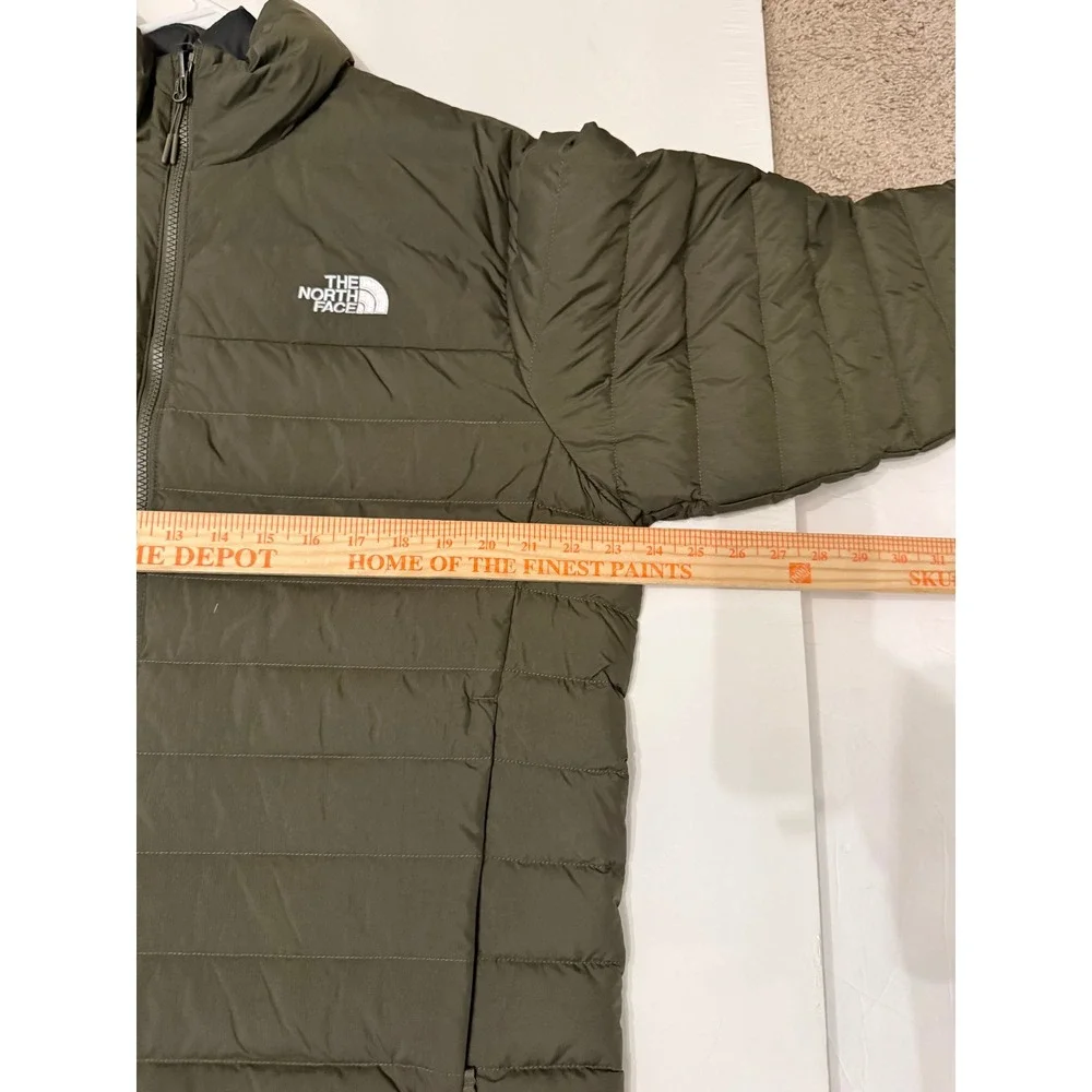 The North Face Minoqua Down Jacket New Taupe Green Puffer NF0A55XGGND-L Mens L